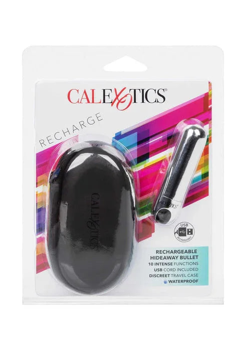 Bestel: Rechargeable Hideaway Bullet by CalExotics - bij Happytoys.nl, happytoys.be, Happytoys.ae: erotische sex webshop | liever Happy dan Easy ⭐⭐⭐⭐⭐
