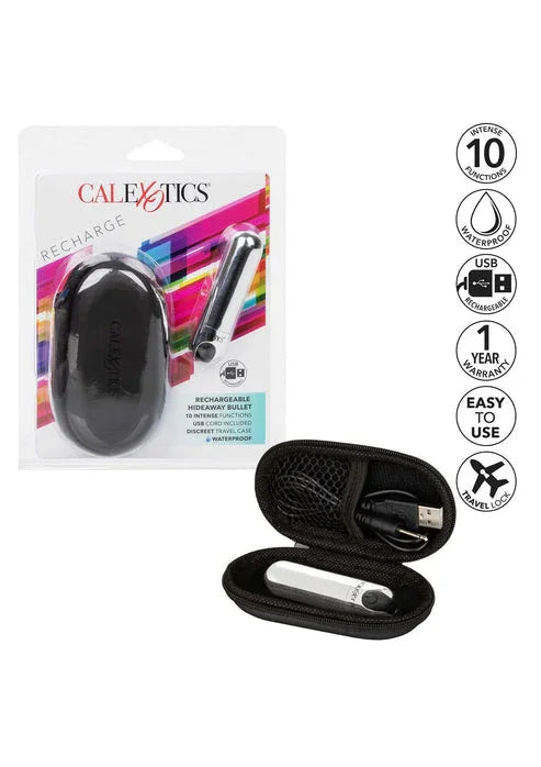 Bestel: Rechargeable Hideaway Bullet by CalExotics - bij Happytoys.nl, happytoys.be, Happytoys.ae: erotische sex webshop | liever Happy dan Easy ⭐⭐⭐⭐⭐