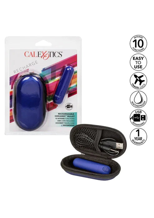 Bestel: Rechargeable Hideaway Bullet by CalExotics - bij Happytoys.nl, happytoys.be, Happytoys.ae: erotische sex webshop | liever Happy dan Easy âââââ