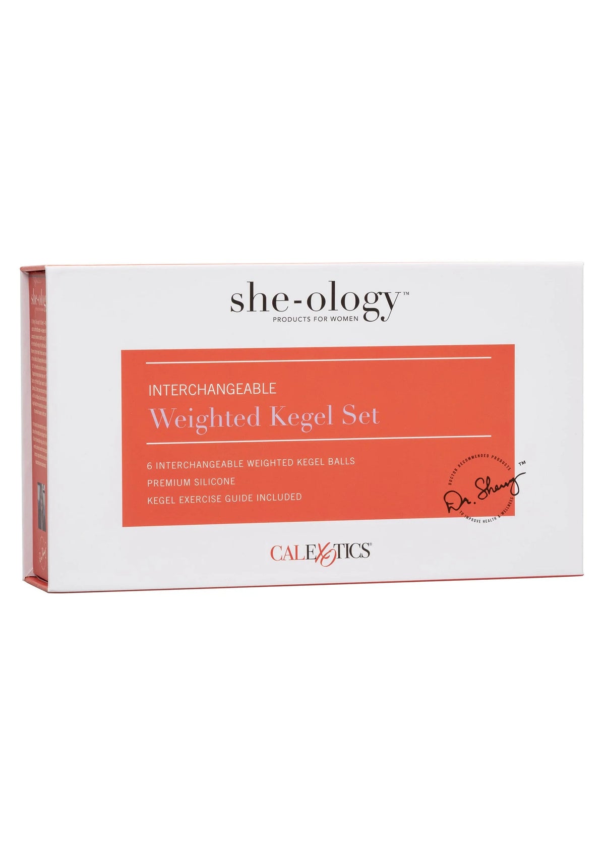 Bestel: CalExotics She - ology Interchangeable Weighted Kegel Set - bij Happytoys.nl, happytoys.be, Happytoys.ae: erotische sex webshop | liever Happy dan Easy ⭐⭐⭐⭐⭐