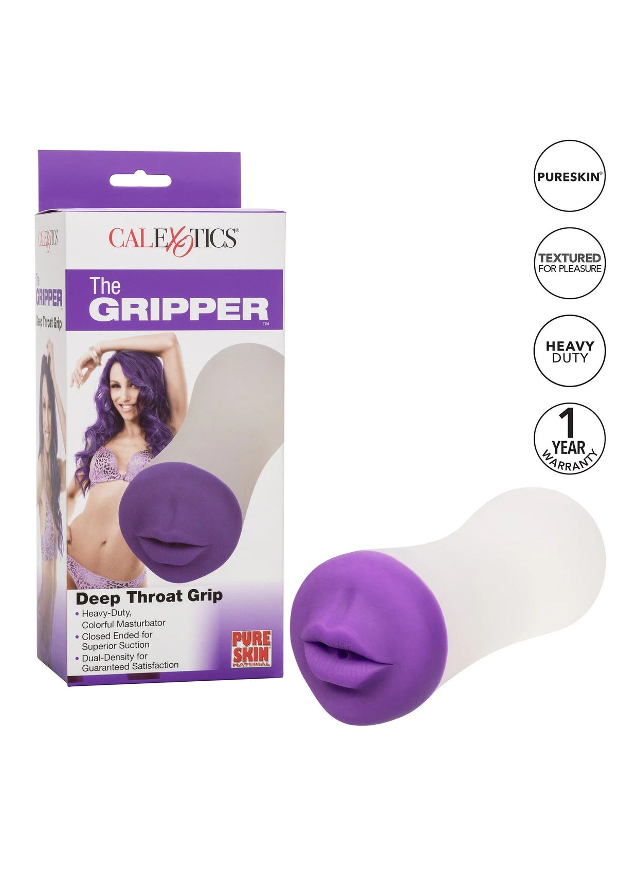 Bestel: Deep Throat Grip by CalExotics The Gripper - bij Happytoys.nl, happytoys.be, Happytoys.ae: erotische sex webshop | liever Happy dan Easy ⭐⭐⭐⭐⭐