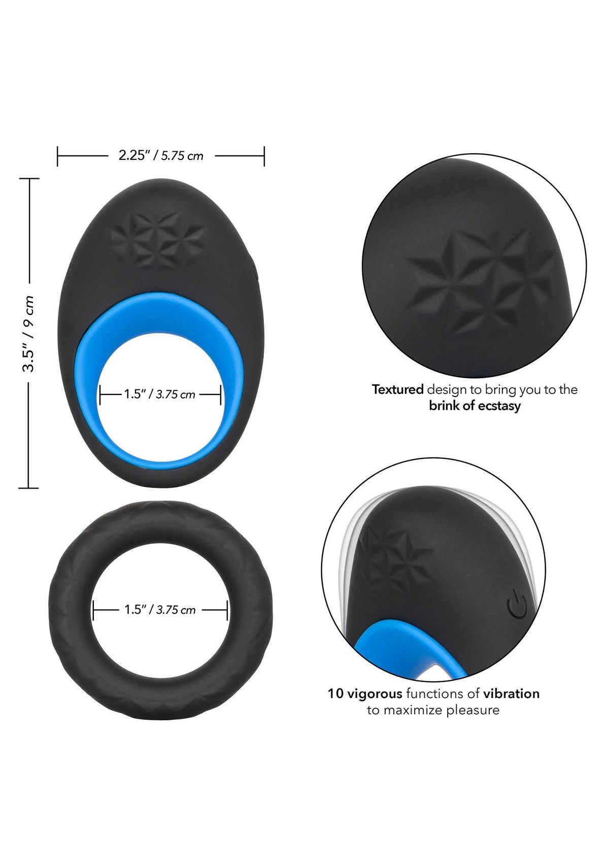 Bestel: Link Up Max cockring by CalExotics - bij Happytoys.nl, happytoys.be, Happytoys.ae: erotische sex webshop | liever Happy dan Easy âââââ