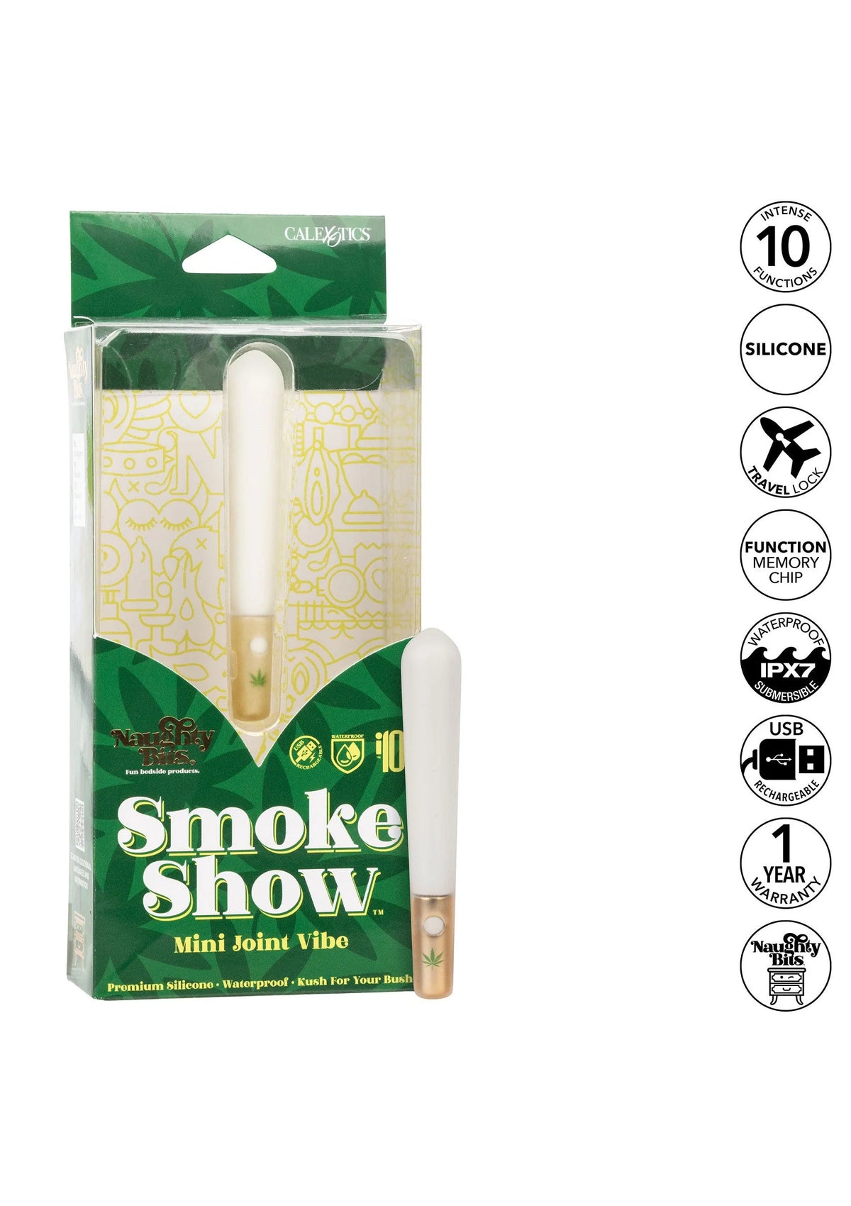 Bestel: Smoke Show Mini Joint Vibrator - bij Happytoys.nl, happytoys.be, Happytoys.ae: erotische sex webshop | liever Happy dan Easy ⭐⭐⭐⭐⭐