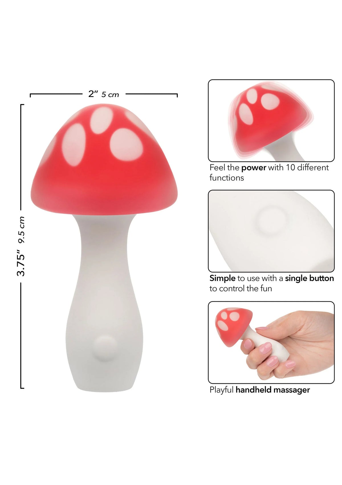 Bestel: Muff Shroom Playful Massager - bij Happytoys.nl, happytoys.be, Happytoys.ae: erotische sex webshop | liever Happy dan Easy ⭐⭐⭐⭐⭐