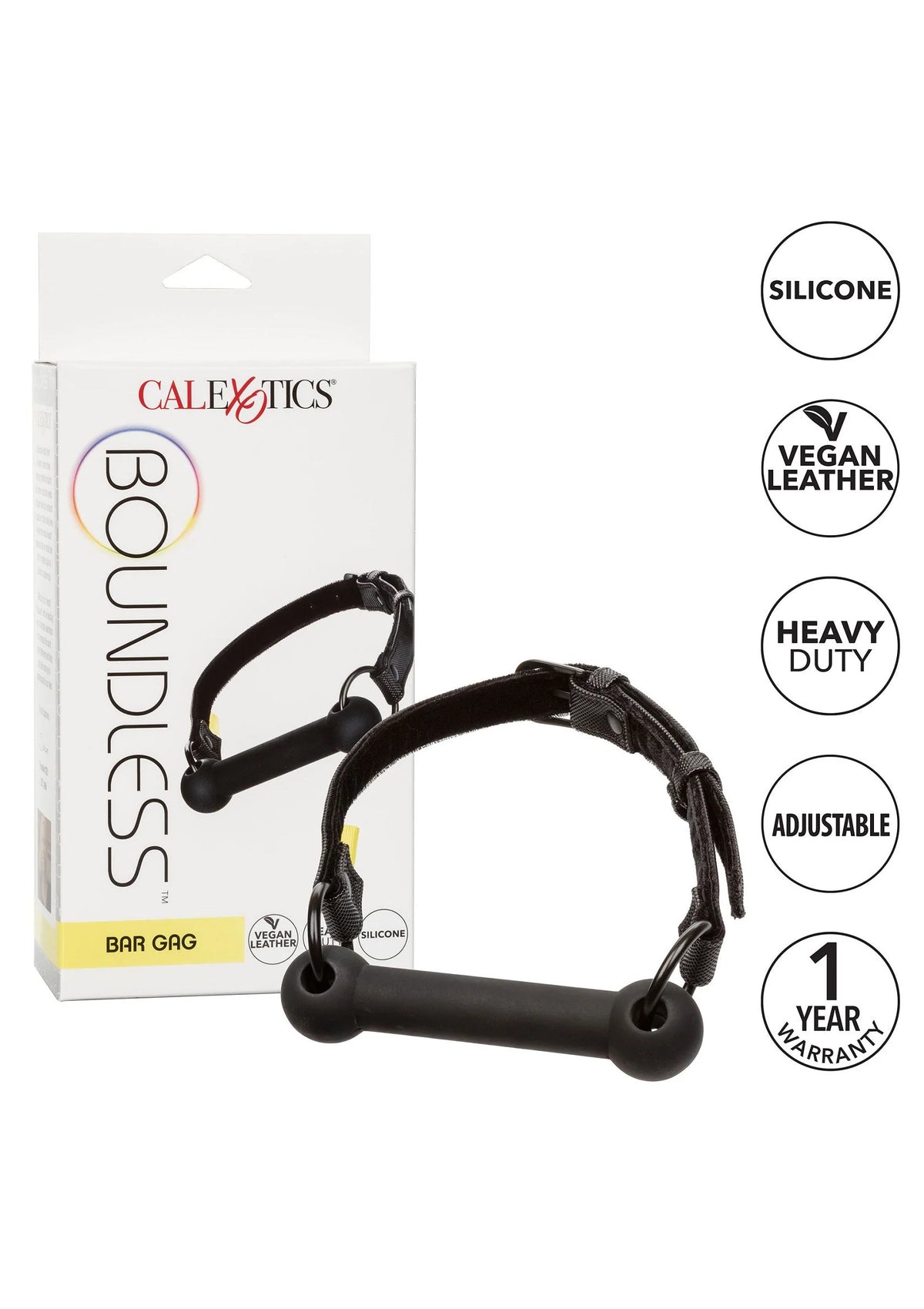 Bestel: Boundless Bar Gag by CalExotics - bij Happytoys.nl, happytoys.be, Happytoys.ae: erotische sex webshop | liever Happy dan Easy ⭐⭐⭐⭐⭐