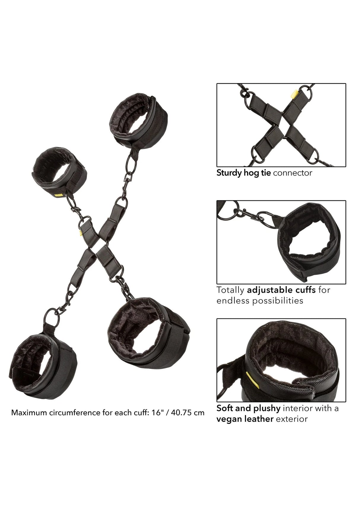 Bestel: Boundless Hog Tie by CalExotics - bij Happytoys.nl, happytoys.be, Happytoys.ae: erotische sex webshop | liever Happy dan Easy âââââ