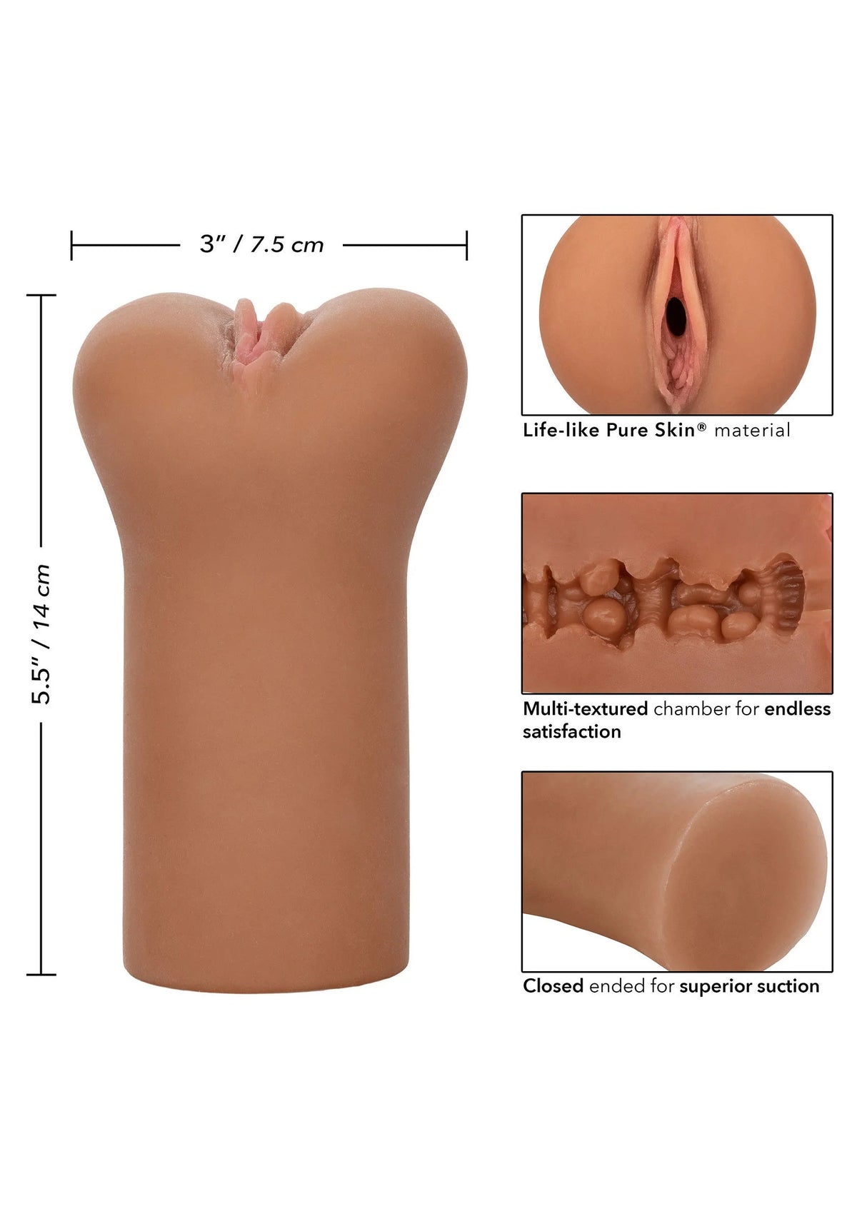 Bestel: Boundless Vulva by CalExotics - bij Happytoys.nl, happytoys.be, Happytoys.ae: erotische sex webshop | liever Happy dan Easy ⭐⭐⭐⭐⭐