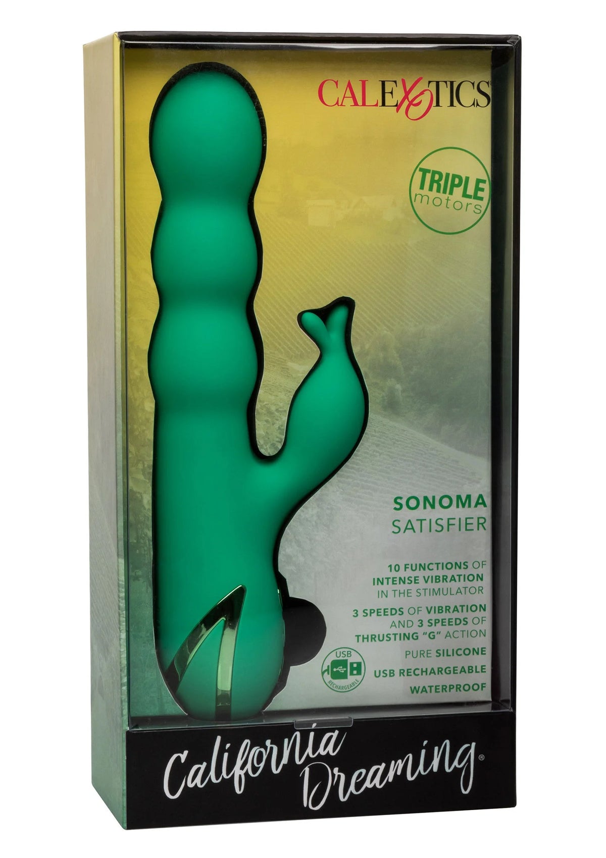 Bestel: California Dreaming Sonoma by CalExotics - bij Happytoys.nl, happytoys.be, Happytoys.ae: erotische sex webshop | liever Happy dan Easy ⭐⭐⭐⭐⭐