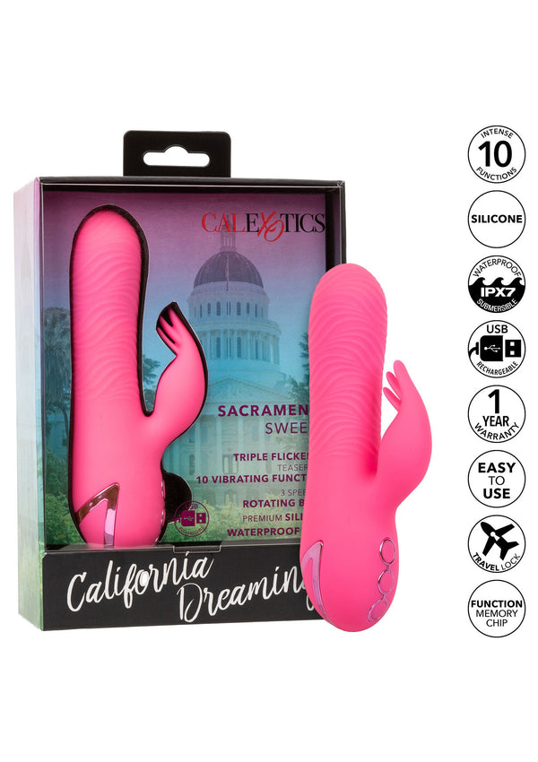 Bestel: Sacramento Sweety vibrator by CalExotics California Dreaming - bij Happytoys.nl, happytoys.be, Happytoys.ae: erotische sex webshop | liever Happy dan Easy âââââ