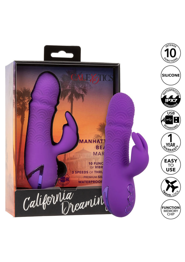 Bestel: Manhattan Beach Marvel vibrator by CalExotics California Dreaming - bij Happytoys.nl, happytoys.be, Happytoys.ae: erotische sex webshop | liever Happy dan Easy ⭐⭐⭐⭐⭐