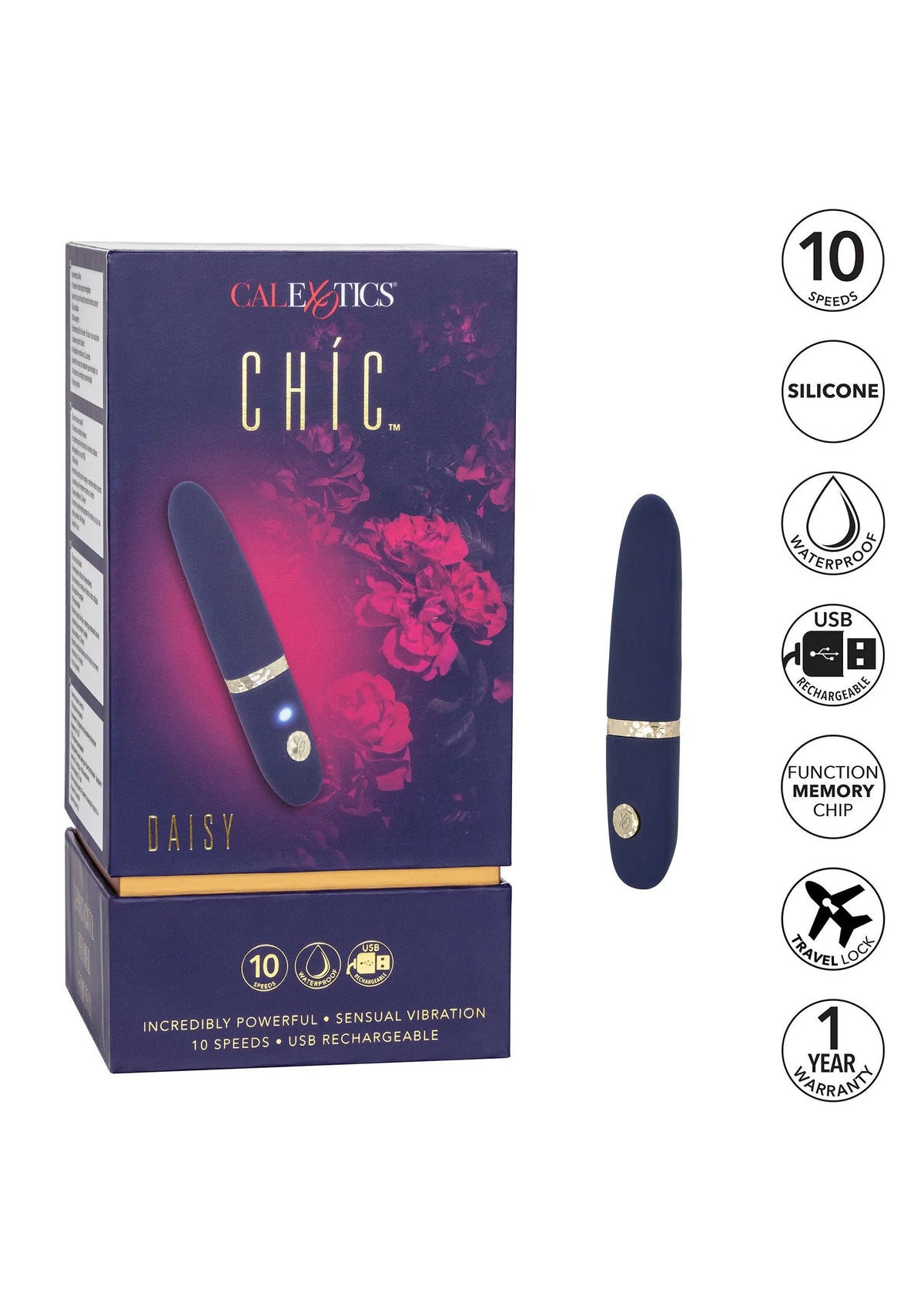 Bestel: Chic Daisy by CalExotics Chic - bij Happytoys.nl, happytoys.be, Happytoys.ae: erotische sex webshop | liever Happy dan Easy âââââ