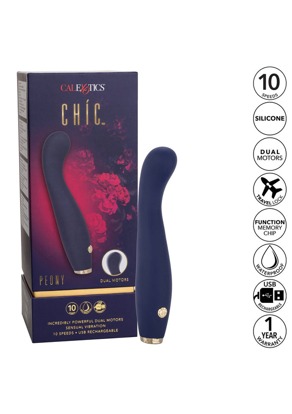 Bestel: Chic Peony Wand Vibrator by CalExotics Chic - bij Happytoys.nl, happytoys.be, Happytoys.ae: erotische sex webshop | liever Happy dan Easy ⭐⭐⭐⭐⭐