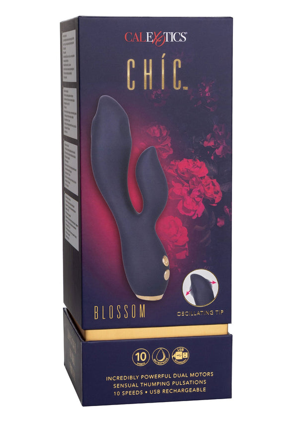 Bestel: Chic Blossom Dual Massager Vibrator by CalExotics Chic - bij Happytoys.nl, happytoys.be, Happytoys.ae: erotische sex webshop | liever Happy dan Easy ⭐⭐⭐⭐⭐