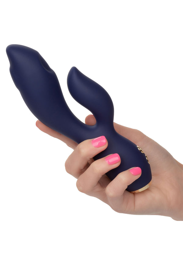 Bestel: Chic Blossom Dual Massager Vibrator by CalExotics Chic - bij Happytoys.nl, happytoys.be, Happytoys.ae: erotische sex webshop | liever Happy dan Easy ⭐⭐⭐⭐⭐