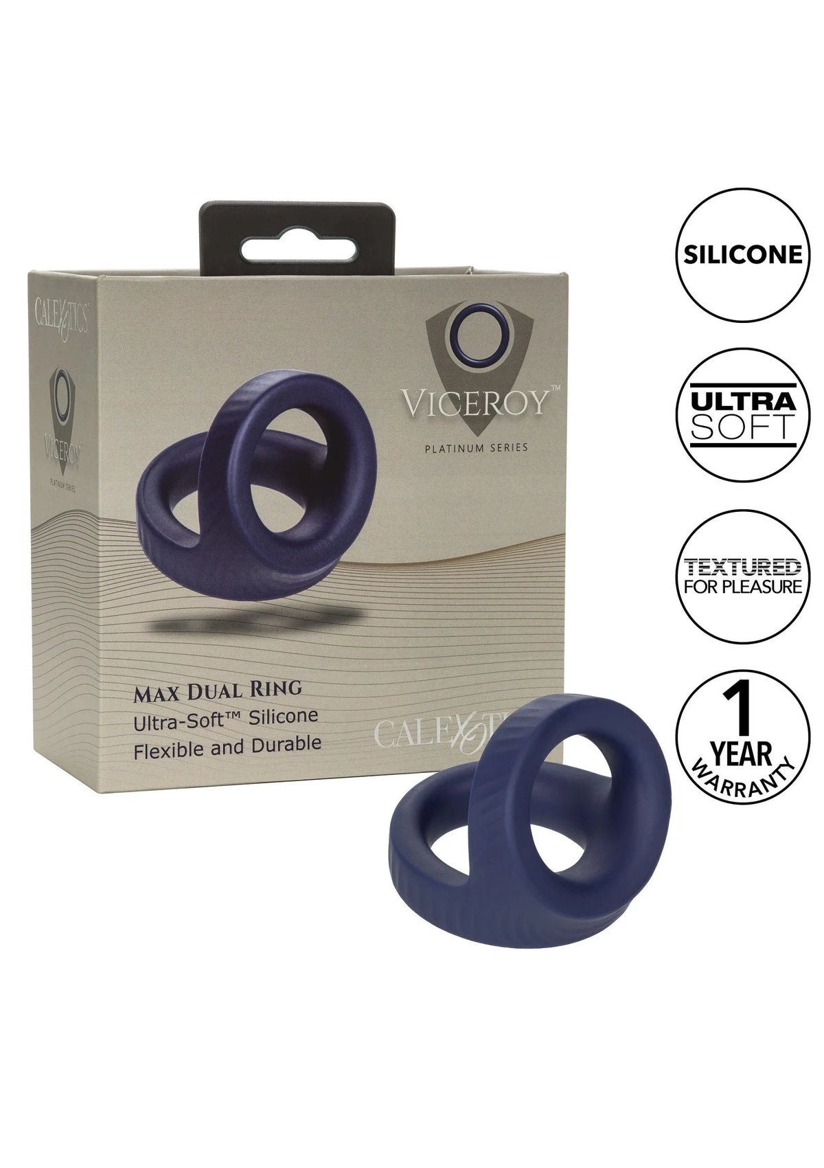 Bestel: Viceroy Max Dual Ring by CalExotics Viceroy - bij Happytoys.nl, happytoys.be, Happytoys.ae: erotische sex webshop | liever Happy dan Easy âââââ