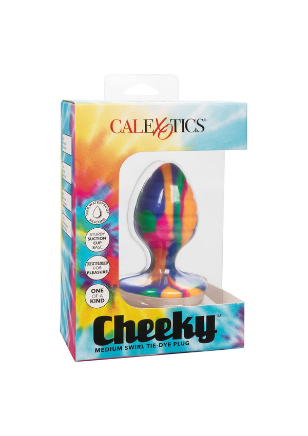 Bestel: Medium Swirl Plug by CalExotics Cheeky - bij Happytoys.nl, happytoys.be, Happytoys.ae: erotische sex webshop | liever Happy dan Easy ⭐⭐⭐⭐⭐