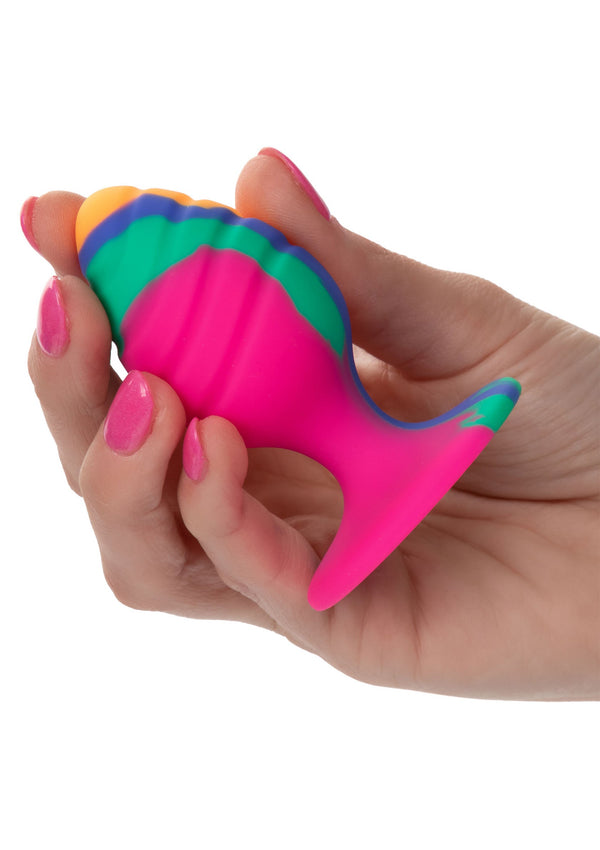 Bestel: Medium Swirl Plug by CalExotics Cheeky - bij Happytoys.nl, happytoys.be, Happytoys.ae: erotische sex webshop | liever Happy dan Easy ⭐⭐⭐⭐⭐