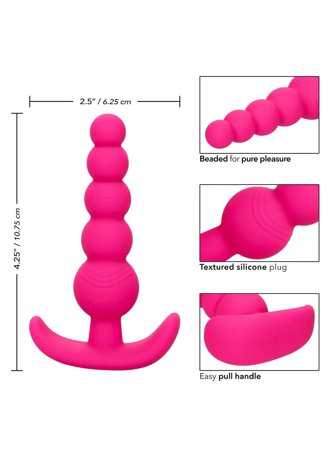 Bestel: Cheeky X - 5 Beads by CalExotics - bij Happytoys.nl, happytoys.be, Happytoys.ae: erotische sex webshop | liever Happy dan Easy âââââ