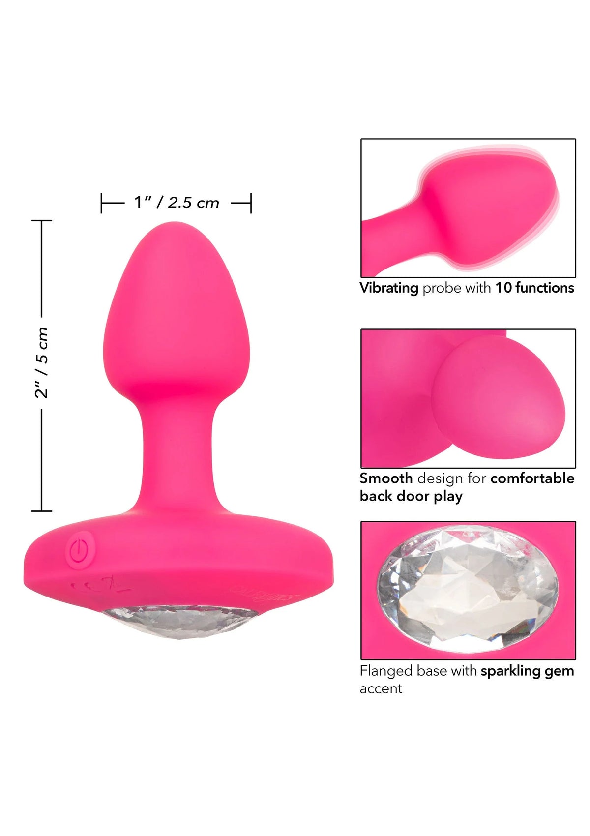 Bestel: Vibrating Probe Small by CalExotics - bij Happytoys.nl, happytoys.be, Happytoys.ae: erotische sex webshop | liever Happy dan Easy ⭐⭐⭐⭐⭐