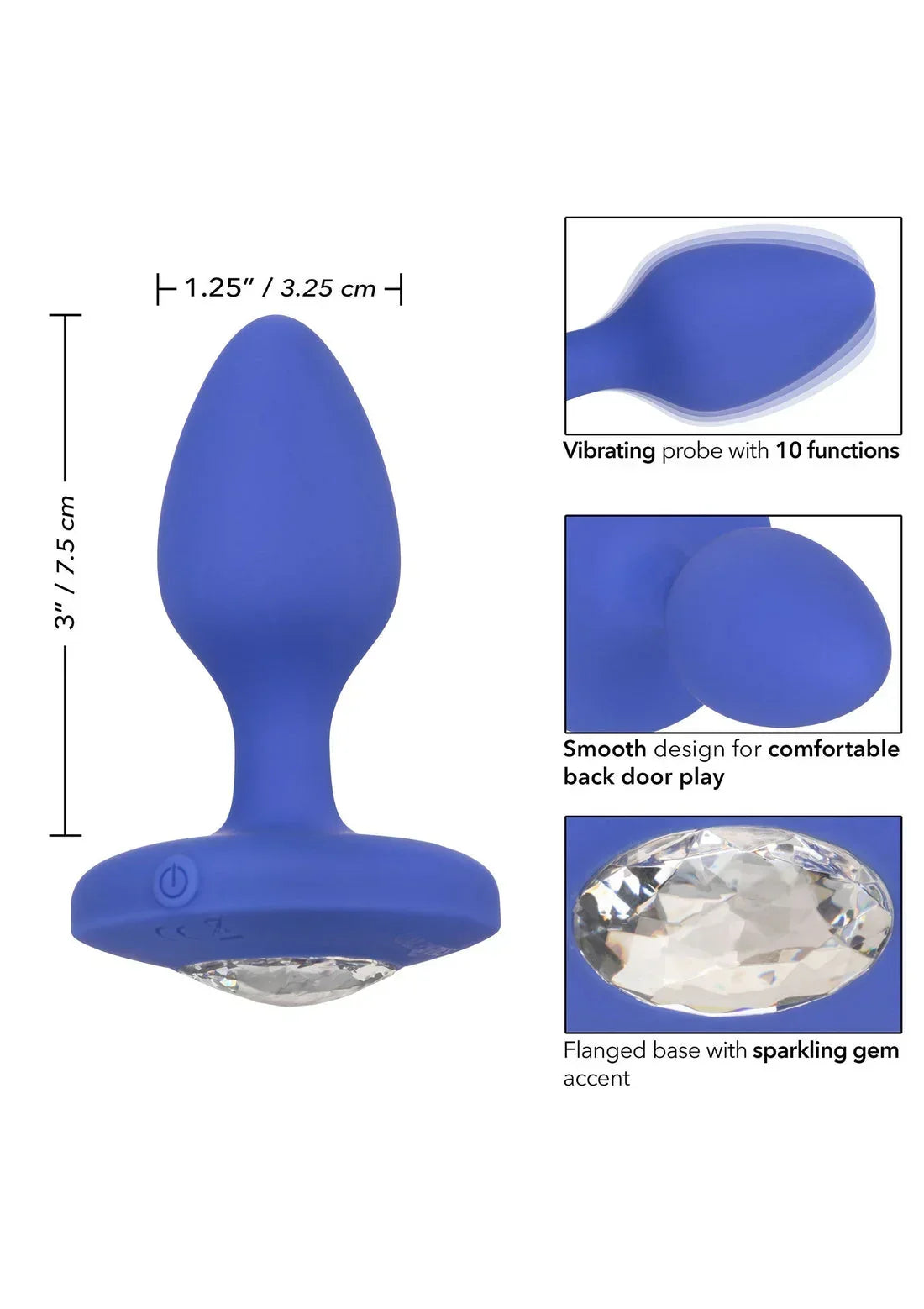 Bestel: Vibrating Probe Medium by CalExotics - bij Happytoys.nl, happytoys.be, Happytoys.ae: erotische sex webshop | liever Happy dan Easy ⭐⭐⭐⭐⭐