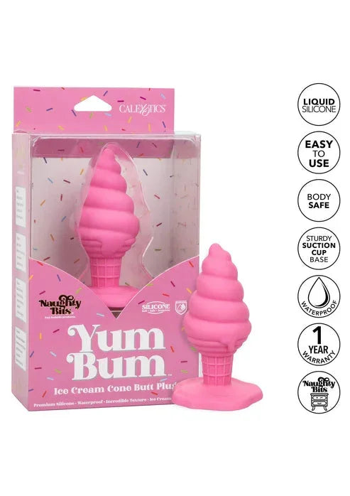 Bestel: Yum Bum Ice Cone Butt Plug by CalExotics - bij Happytoys.nl, happytoys.be, Happytoys.ae: erotische sex webshop | liever Happy dan Easy ⭐⭐⭐⭐⭐