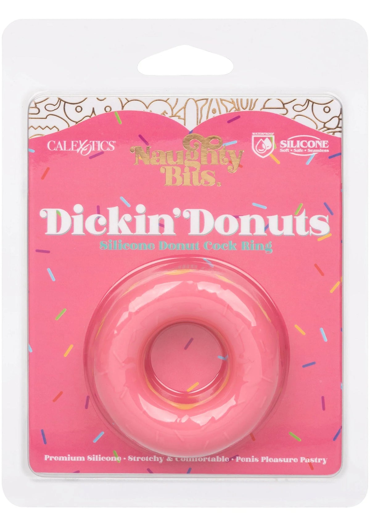 Bestel: Naughty Bits Dickinâ Donuts Silicone Donut Cock RIng by CalExotics - bij Happytoys.nl, happytoys.be, Happytoys.ae: erotische sex webshop | liever Happy dan Easy âââââ