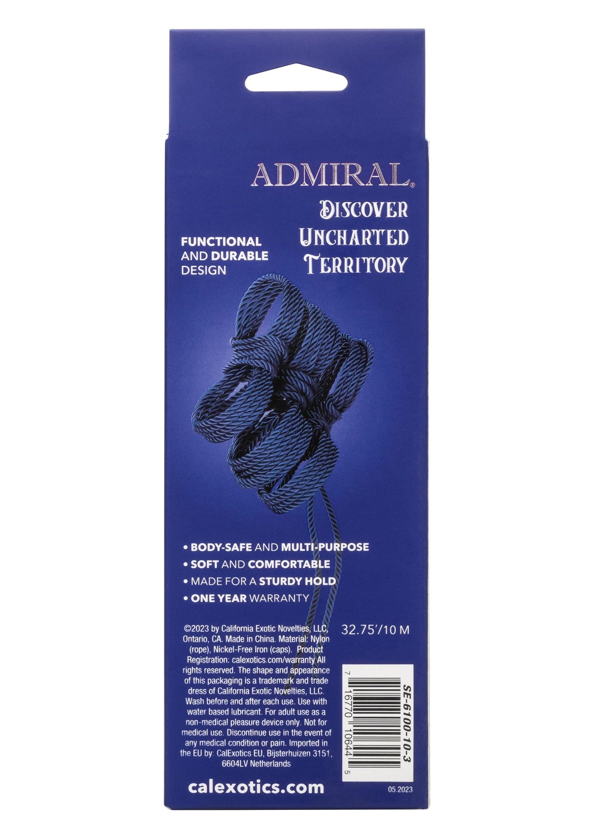 Bestel: Admiral Rope 32.75â/10 M byCalExotics - bij Happytoys.nl, happytoys.be, Happytoys.ae: erotische sex webshop | liever Happy dan Easy âââââ