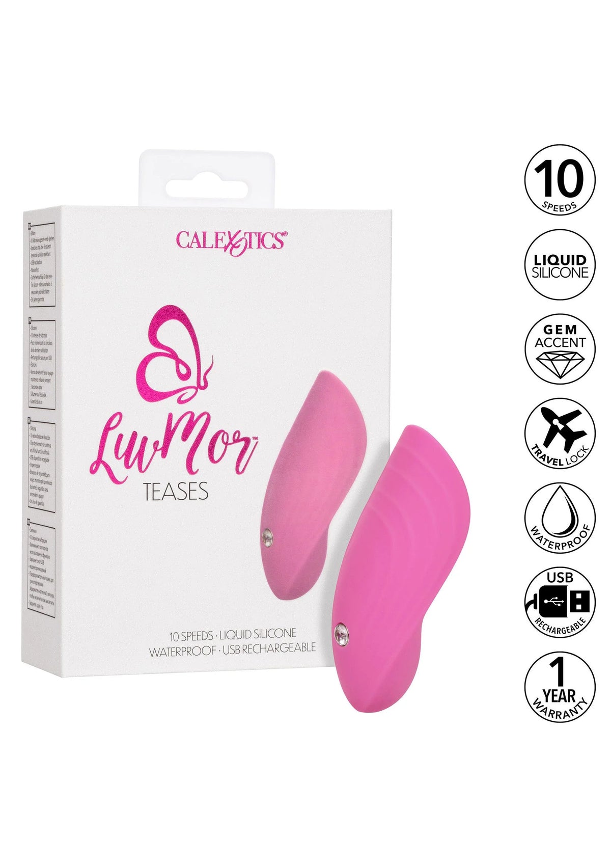 Bestel: LuvMor Teases vingervibrator by CalExotics - bij Happytoys.nl, happytoys.be, Happytoys.ae: erotische sex webshop | liever Happy dan Easy ⭐⭐⭐⭐⭐