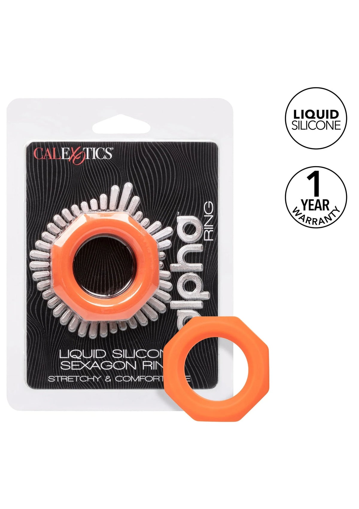 Bestel: Alpha Sexagon Ring - bij Happytoys.nl, happytoys.be, Happytoys.ae: erotische sex webshop | liever Happy dan Easy ⭐⭐⭐⭐⭐