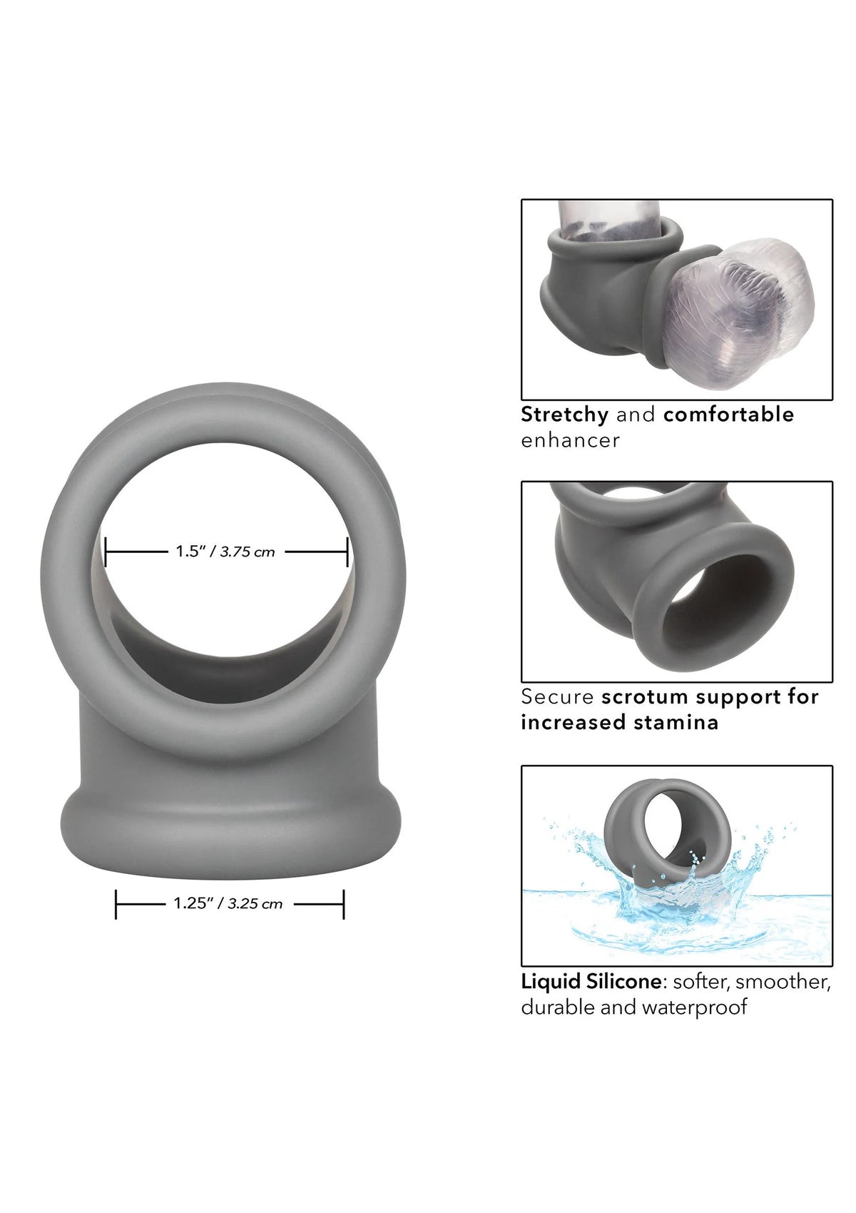 Bestel: Alpha Precision Ring - bij Happytoys.nl, happytoys.be, Happytoys.ae: erotische sex webshop | liever Happy dan Easy ⭐⭐⭐⭐⭐