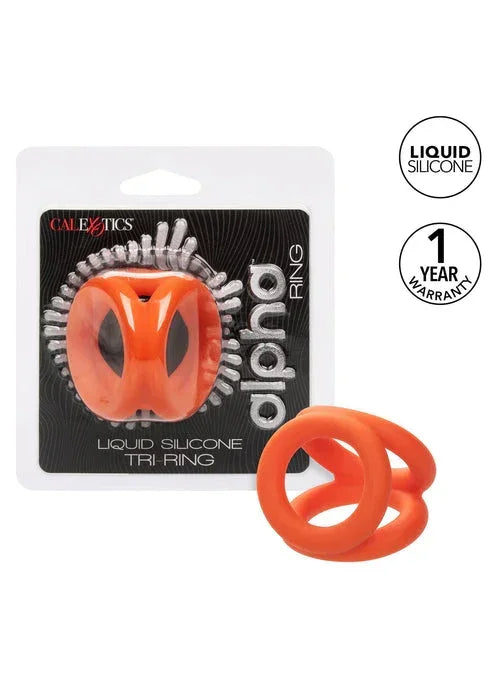 Bestel: Alpha Tri - Ring by CalExotics - bij Happytoys.nl, happytoys.be, Happytoys.ae: erotische sex webshop | liever Happy dan Easy âââââ