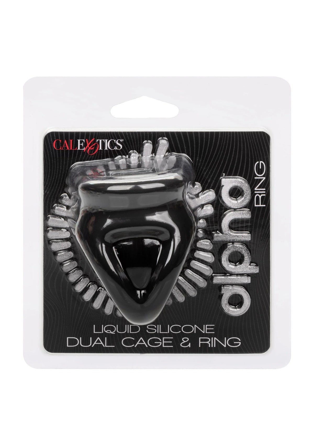 Bestel: Alpha Dual Cage Ring by CalExotics - bij Happytoys.nl, happytoys.be, Happytoys.ae: erotische sex webshop | liever Happy dan Easy âââââ