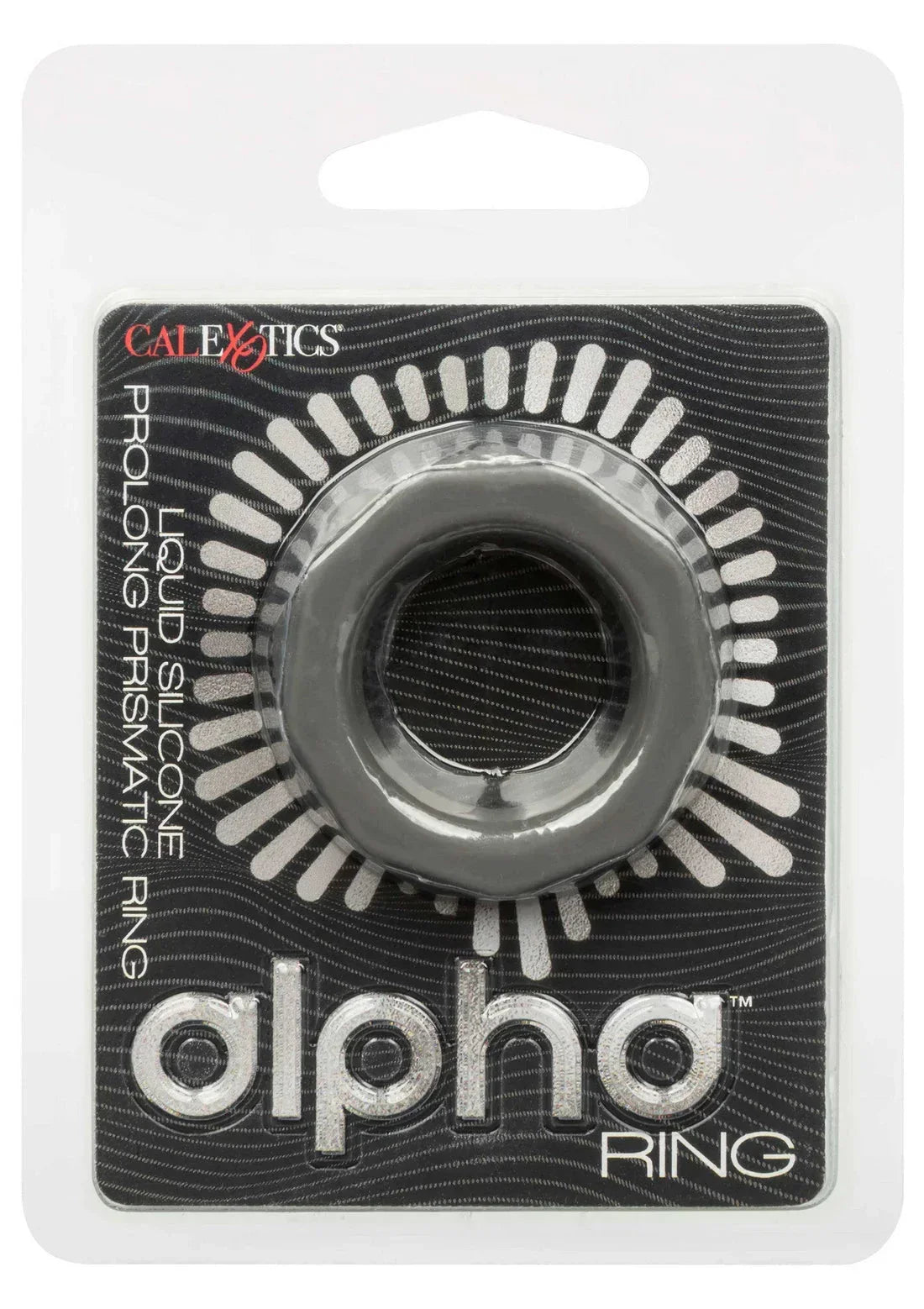 Bestel: Alpha Prolong Prismatic Ring by CalExotics - bij Happytoys.nl, happytoys.be, Happytoys.ae: erotische sex webshop | liever Happy dan Easy âââââ