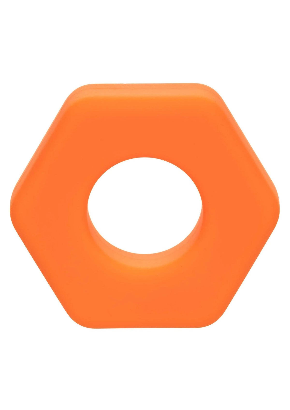 Bestel: Alpha Liquid Silicone Prolong Sexagon Ring by CalExotics - bij Happytoys.nl, happytoys.be, Happytoys.ae: erotische sex webshop | liever Happy dan Easy ⭐⭐⭐⭐⭐ - Default Title - 14865 - ORANGE