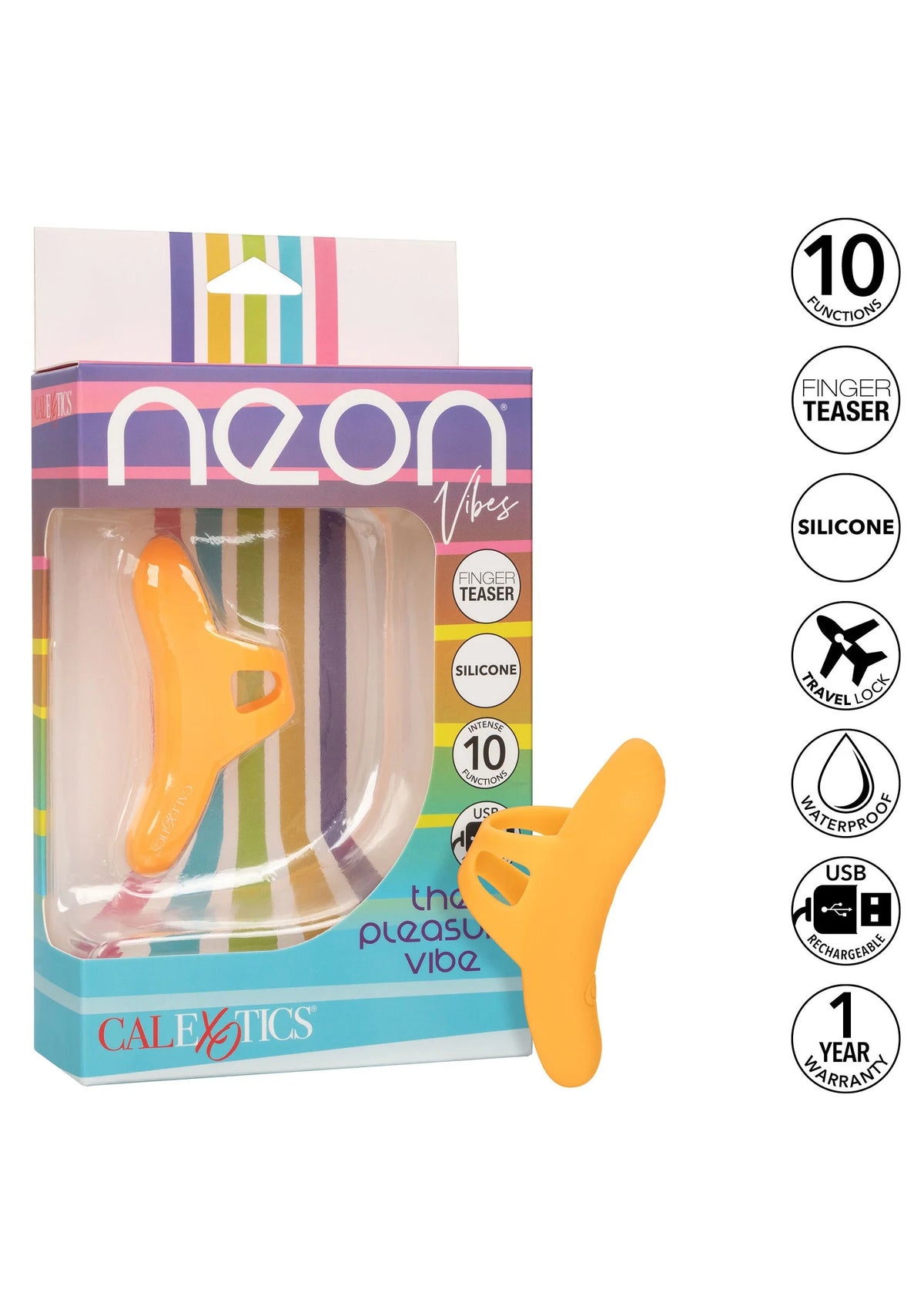 Bestel: The Pleasure Vibe by CalExotics Neon Vibes - bij Happytoys.nl, happytoys.be, Happytoys.ae: erotische sex webshop | liever Happy dan Easy ⭐⭐⭐⭐⭐