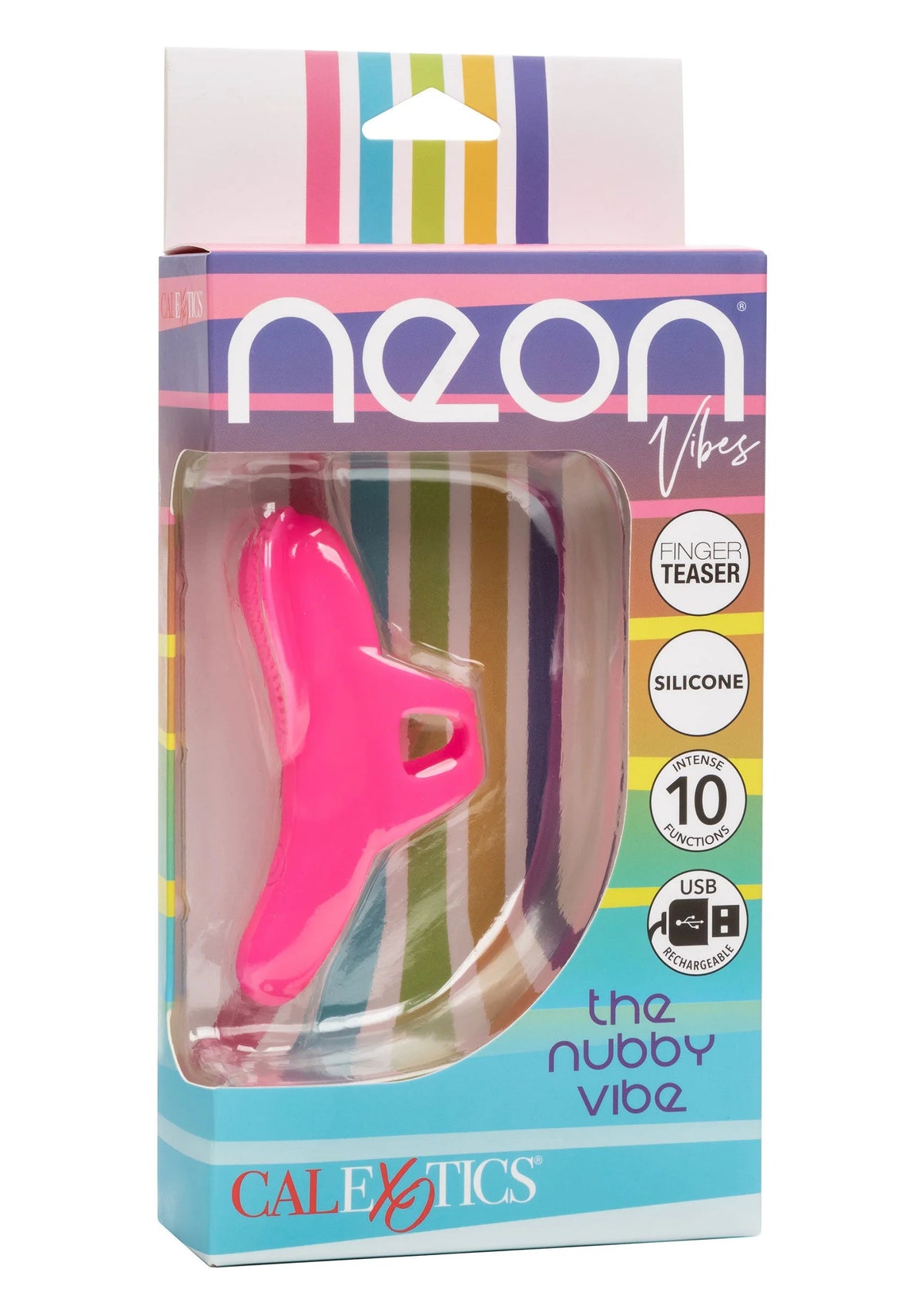 Bestel: Neon Vibes The Nubby Vibe by CalExotics - bij Happytoys.nl, happytoys.be, Happytoys.ae: erotische sex webshop | liever Happy dan Easy ⭐⭐⭐⭐⭐
