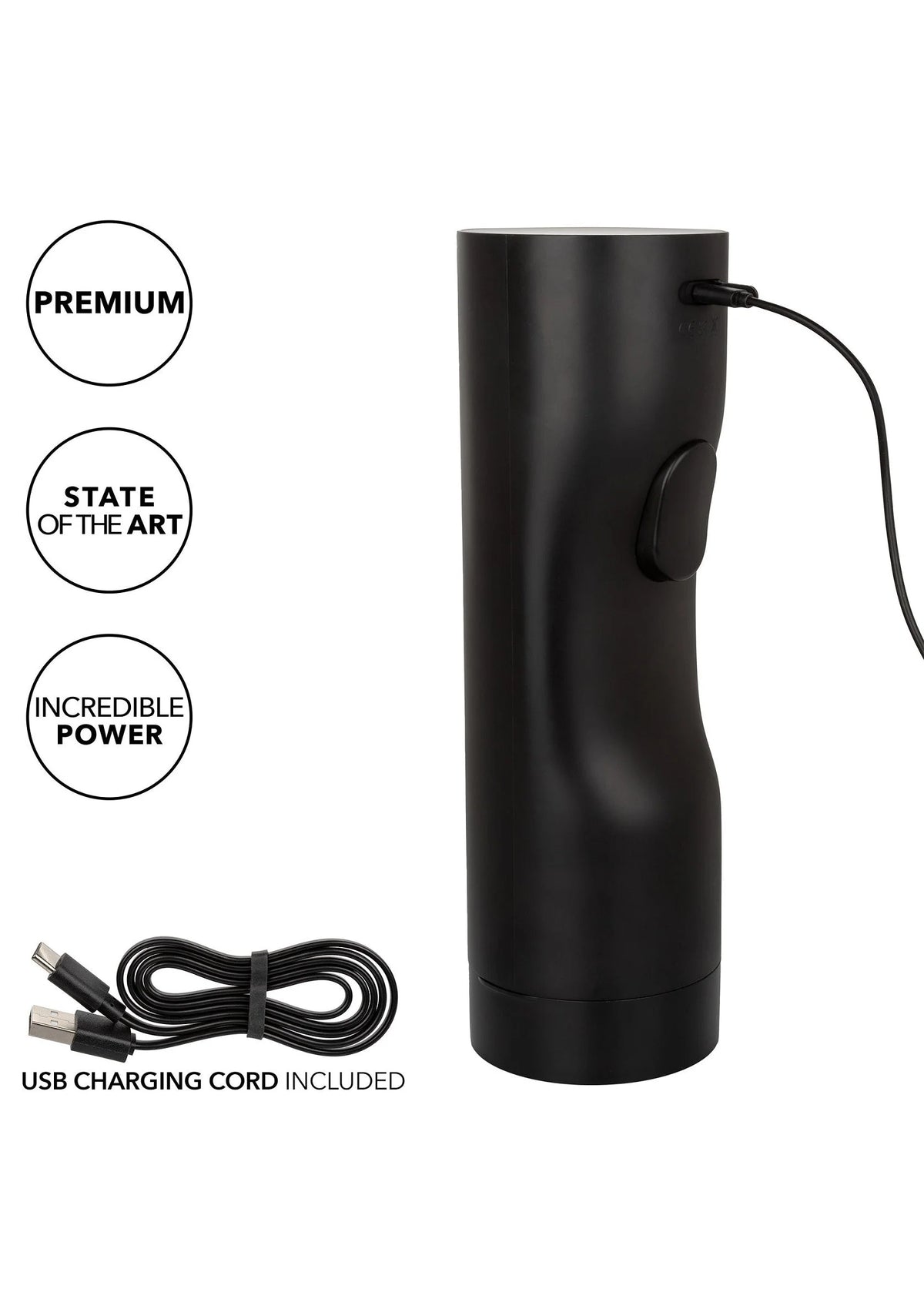 Bestel: Bionic Thrusting Masturbator by CalExotics - bij Happytoys.nl, happytoys.be, Happytoys.ae: erotische sex webshop | liever Happy dan Easy ⭐⭐⭐⭐⭐