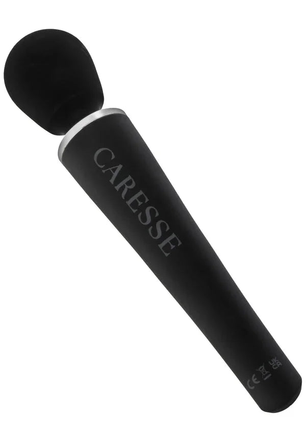 Bestel: Compact Wand Massager Red by Caresse - bij Happytoys.nl, happytoys.be, Happytoys.ae: erotische sex webshop | liever Happy dan Easy ⭐⭐⭐⭐⭐