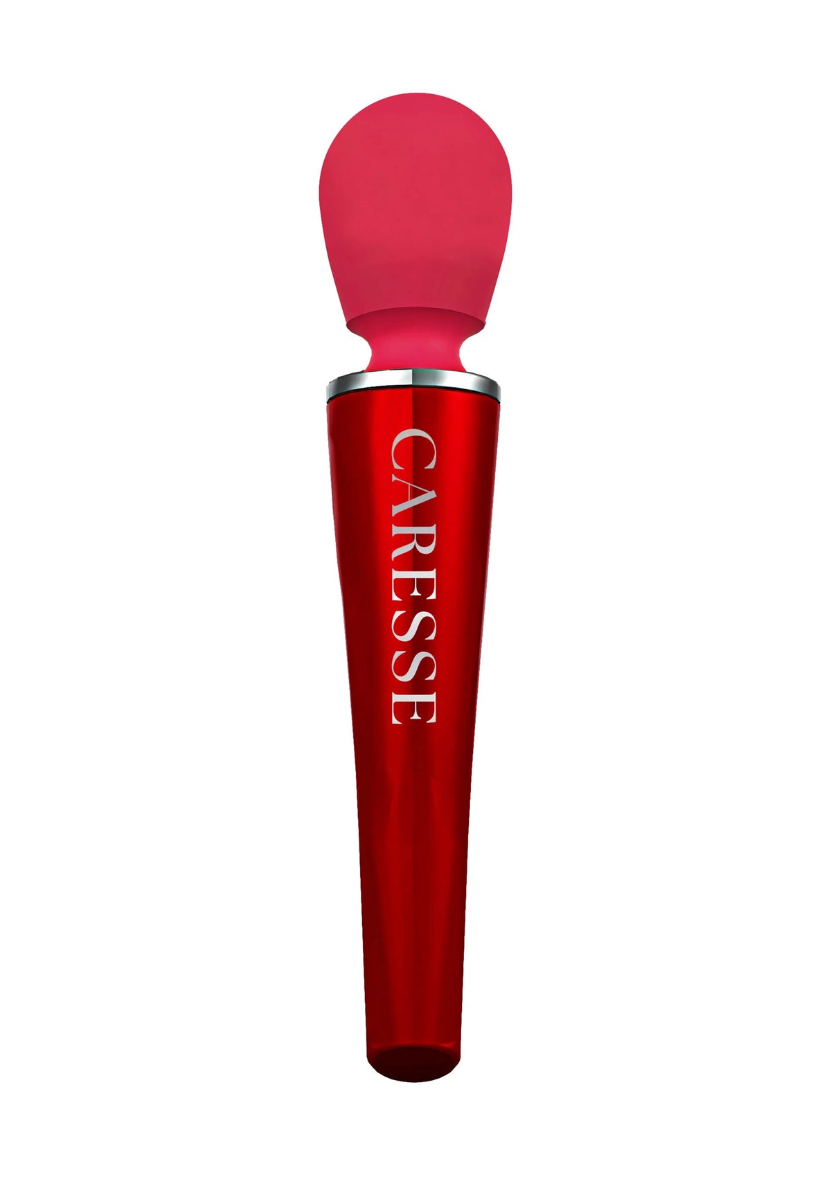 Bestel: Compact Wand Massager Red by Caresse - bij Happytoys.nl, happytoys.be, Happytoys.ae: erotische sex webshop | liever Happy dan Easy ⭐⭐⭐⭐⭐ - Rood - 15000 - RED