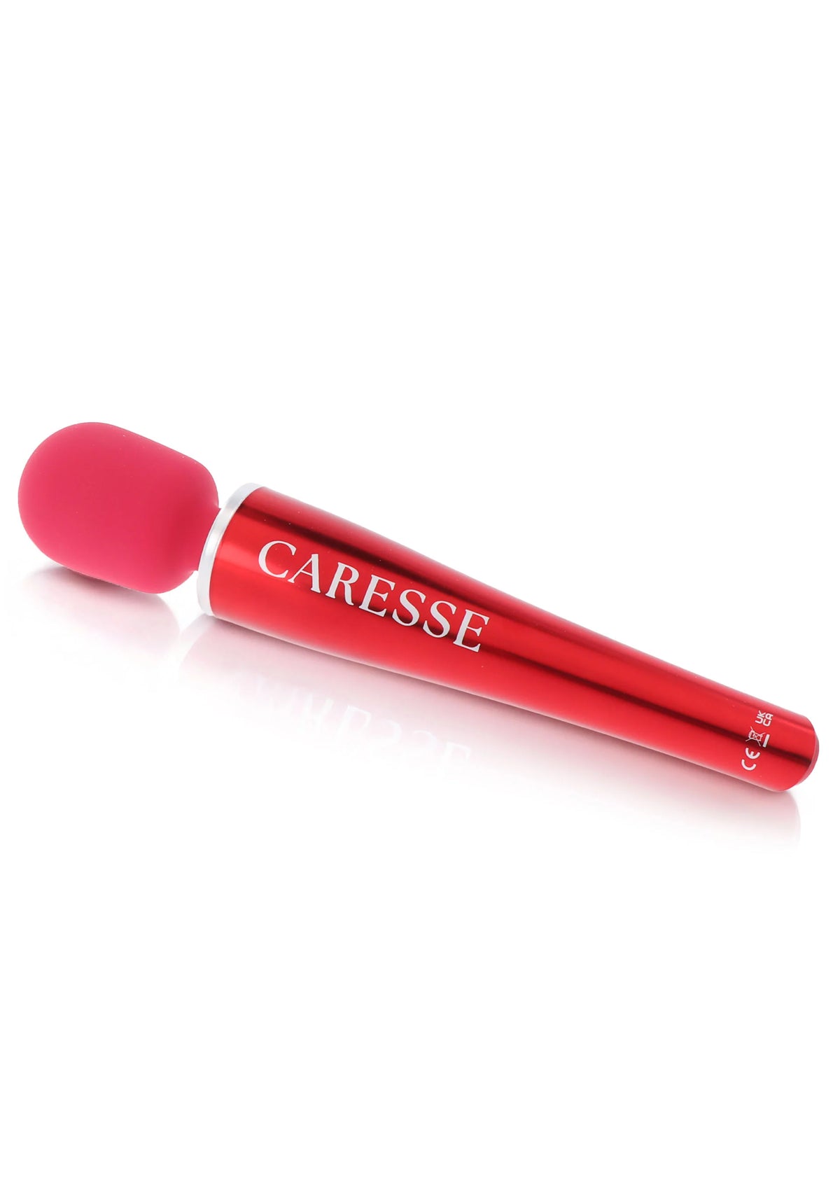 Bestel: Pro Wand Massager Red by Caresse - bij Happytoys.nl, happytoys.be, Happytoys.ae: erotische sex webshop | liever Happy dan Easy ⭐⭐⭐⭐⭐