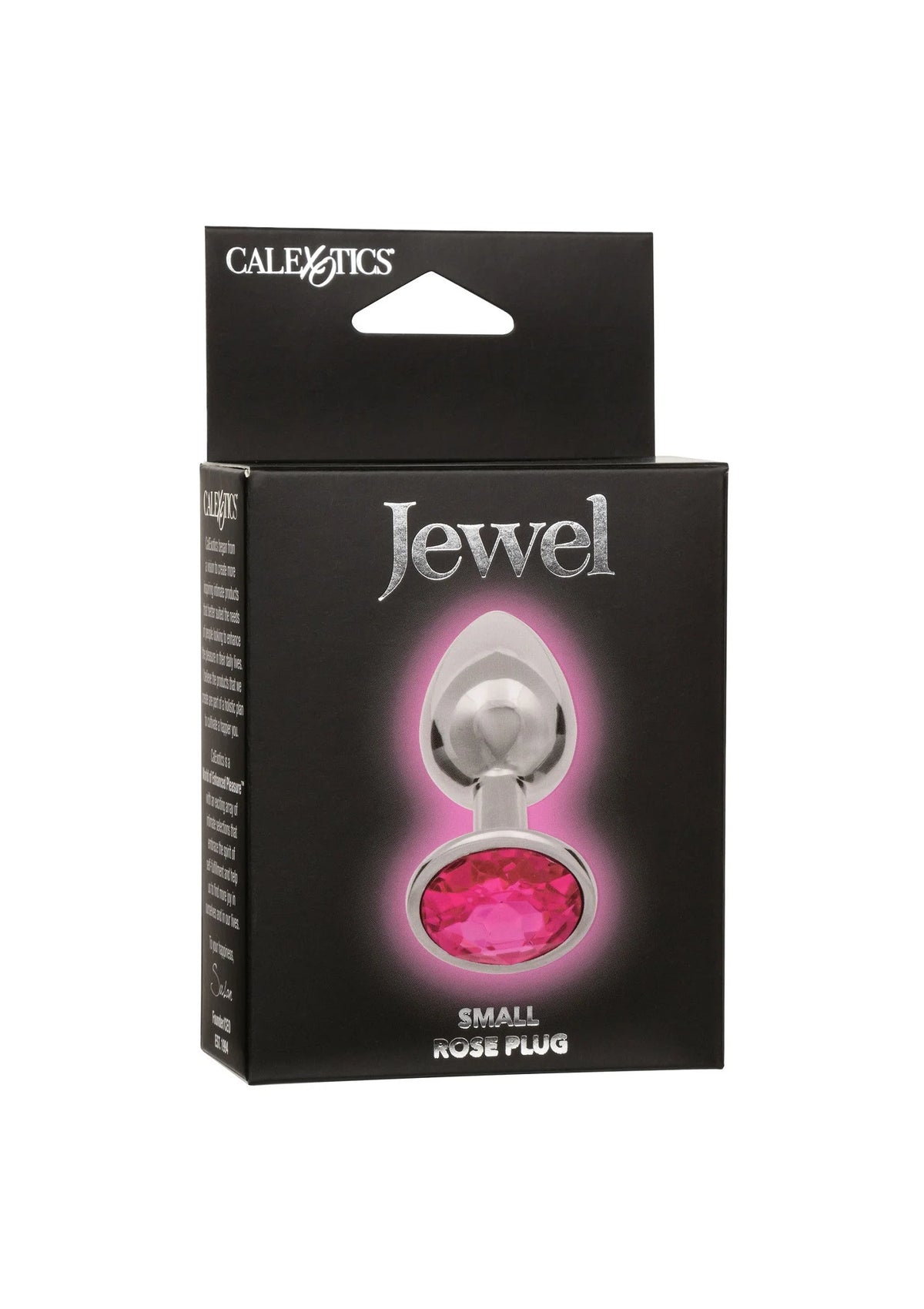 Bestel: Jewel Small Rose Plug by CalExotics Jewel - bij Happytoys.nl, happytoys.be, Happytoys.ae: erotische sex webshop | liever Happy dan Easy ⭐⭐⭐⭐⭐