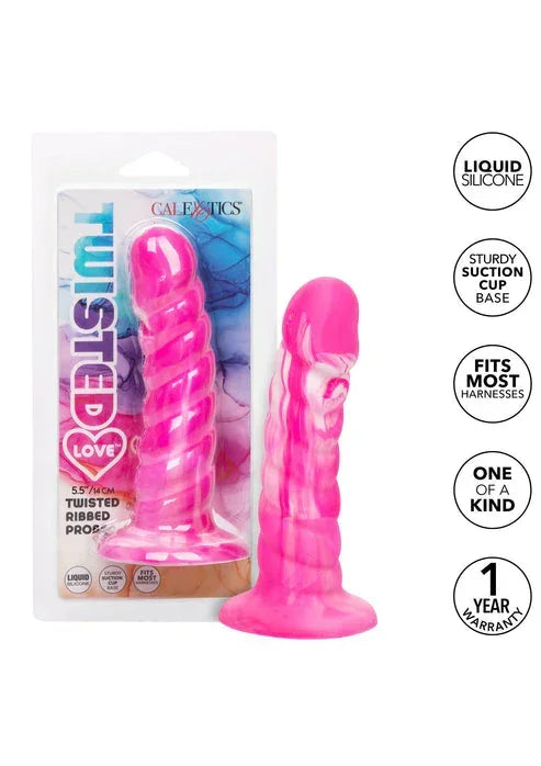 Bestel: Twisted Ribbed Probe by CalExotics - bij Happytoys.nl, happytoys.be, Happytoys.ae: erotische sex webshop | liever Happy dan Easy ⭐⭐⭐⭐⭐