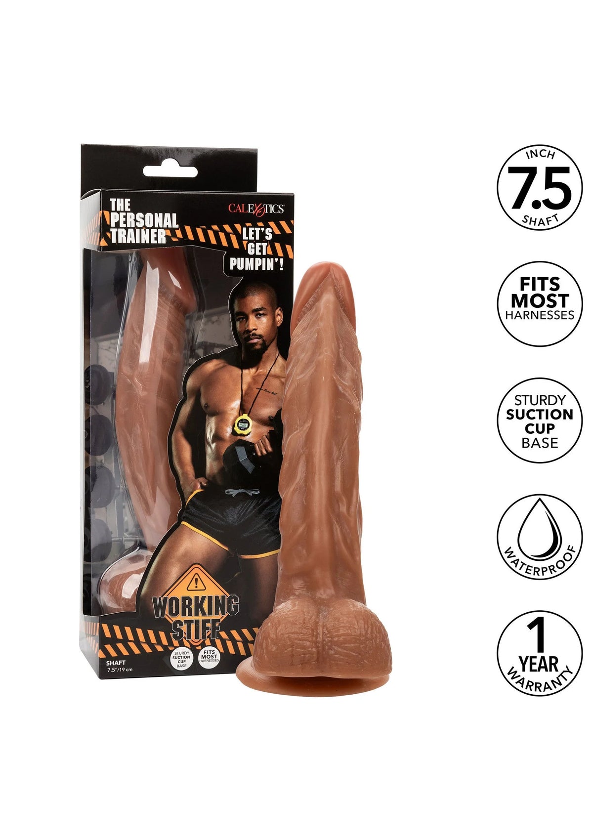 Bestel: Working Stiff The Personal Trainer by CalExotics - bij Happytoys.nl, happytoys.be, Happytoys.ae: erotische sex webshop | liever Happy dan Easy ⭐⭐⭐⭐⭐