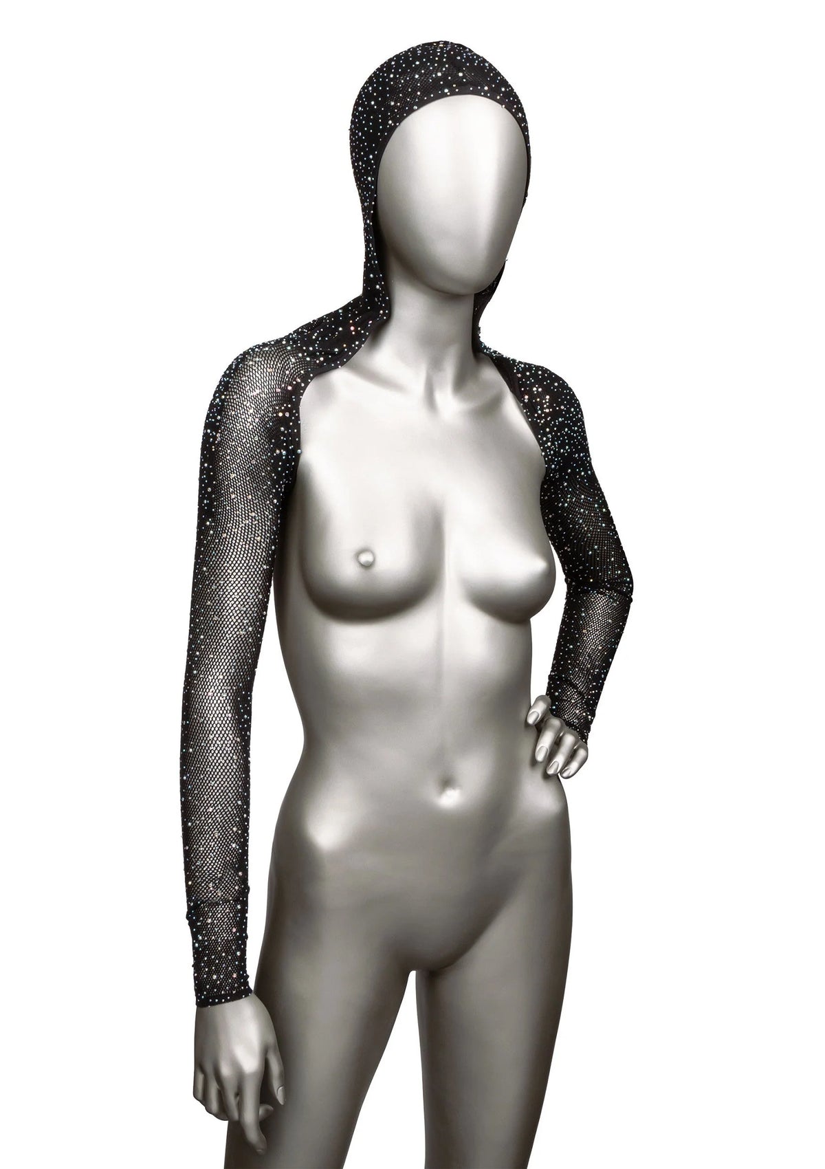 Bestel: Radiance Hooded Shoulder Shrug by CalExotics - bij Happytoys.nl, happytoys.be, Happytoys.ae: erotische sex webshop | liever Happy dan Easy ⭐⭐⭐⭐⭐