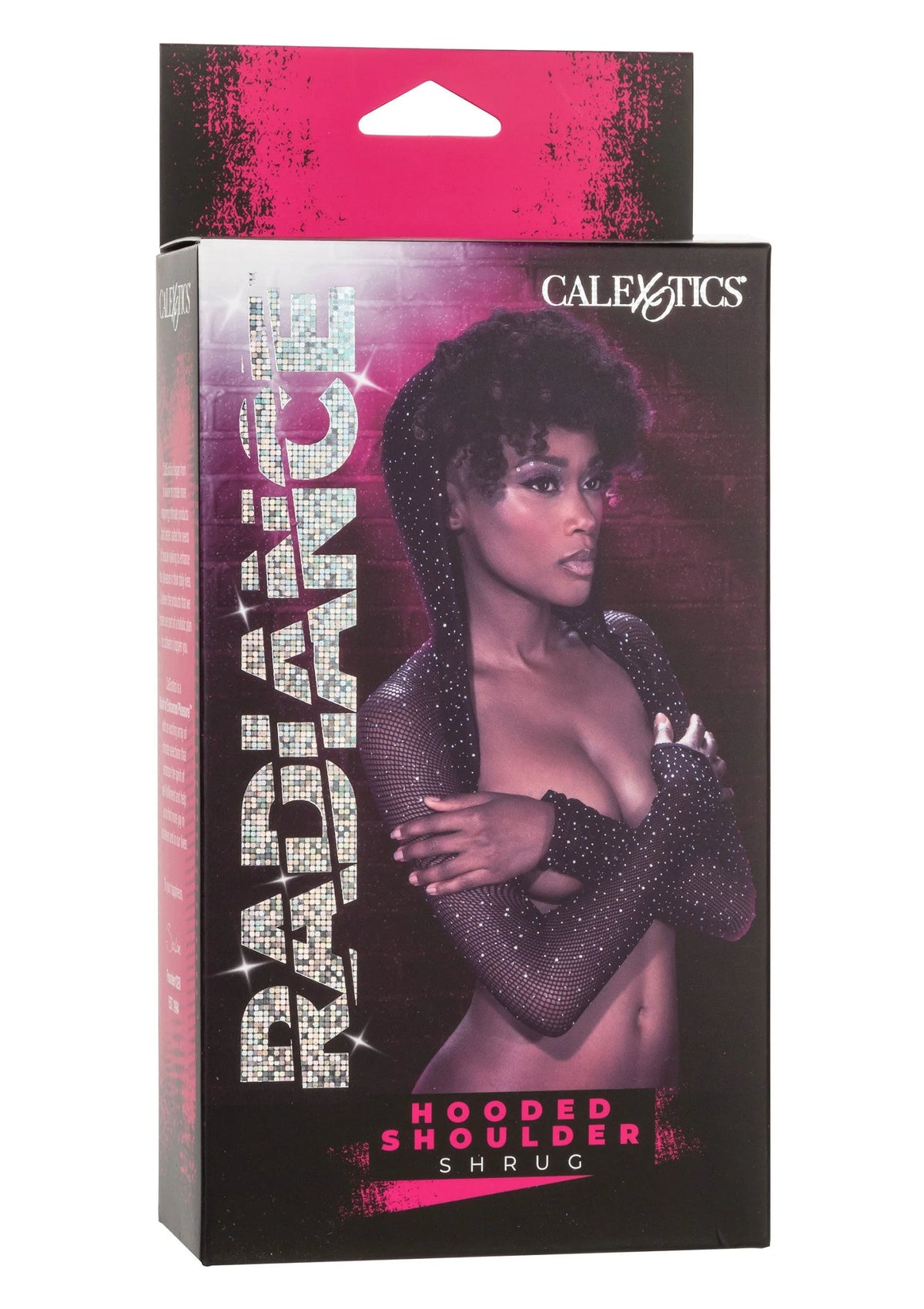 Bestel: Radiance Hooded Shoulder Shrug by CalExotics - bij Happytoys.nl, happytoys.be, Happytoys.ae: erotische sex webshop | liever Happy dan Easy ⭐⭐⭐⭐⭐