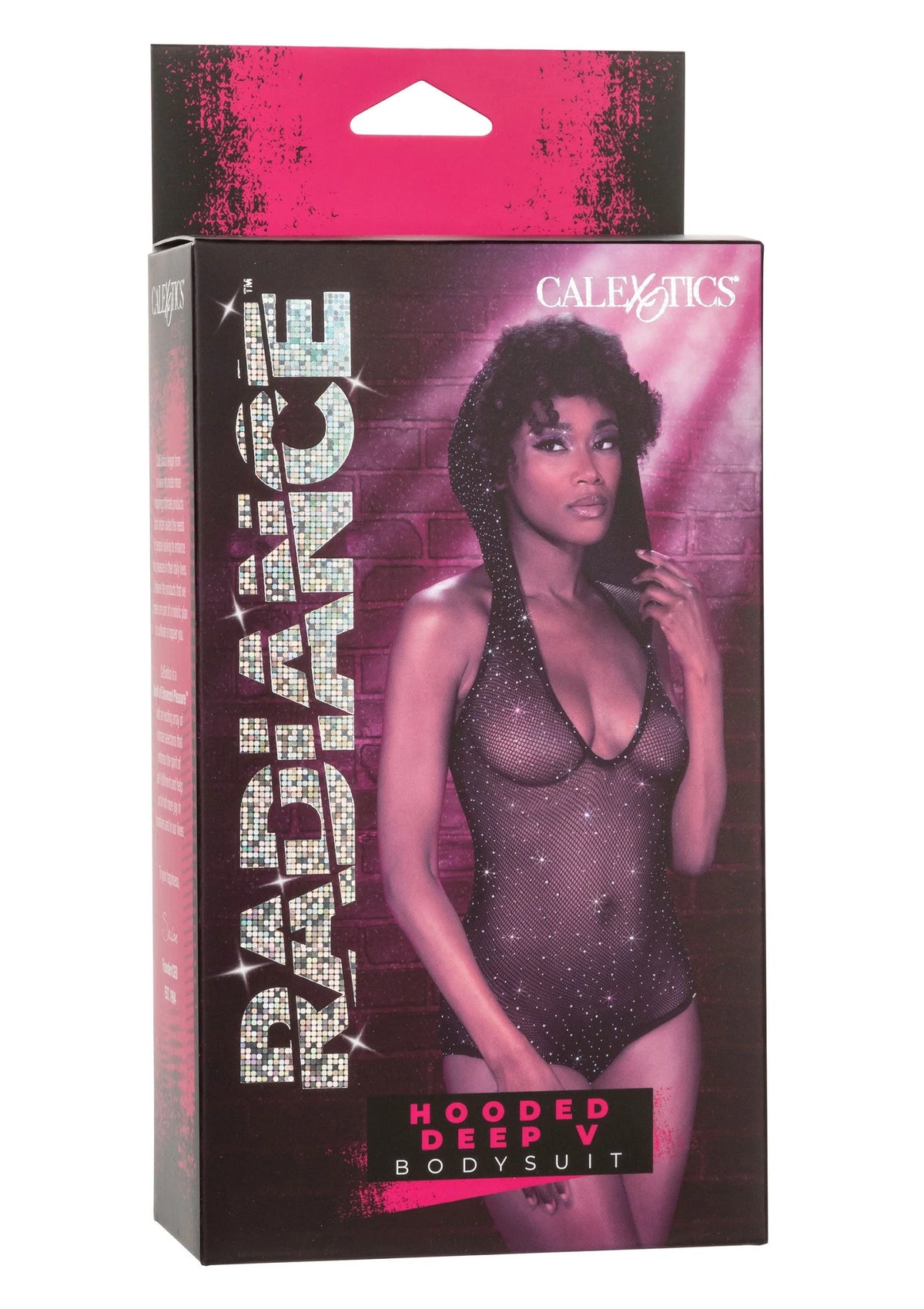 Bestel: Radiance Hooded Deep V Body Suit by CalExotics - bij Happytoys.nl, happytoys.be, Happytoys.ae: erotische sex webshop | liever Happy dan Easy ⭐⭐⭐⭐⭐