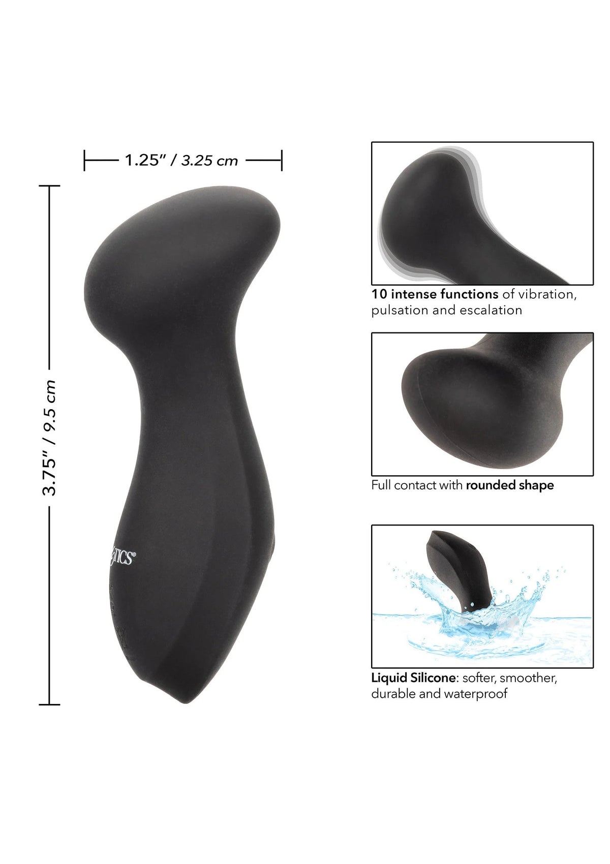 Bestel: Boundless Mini Massager by CalExotics - bij Happytoys.nl, happytoys.be, Happytoys.ae: erotische sex webshop | liever Happy dan Easy ⭐⭐⭐⭐⭐