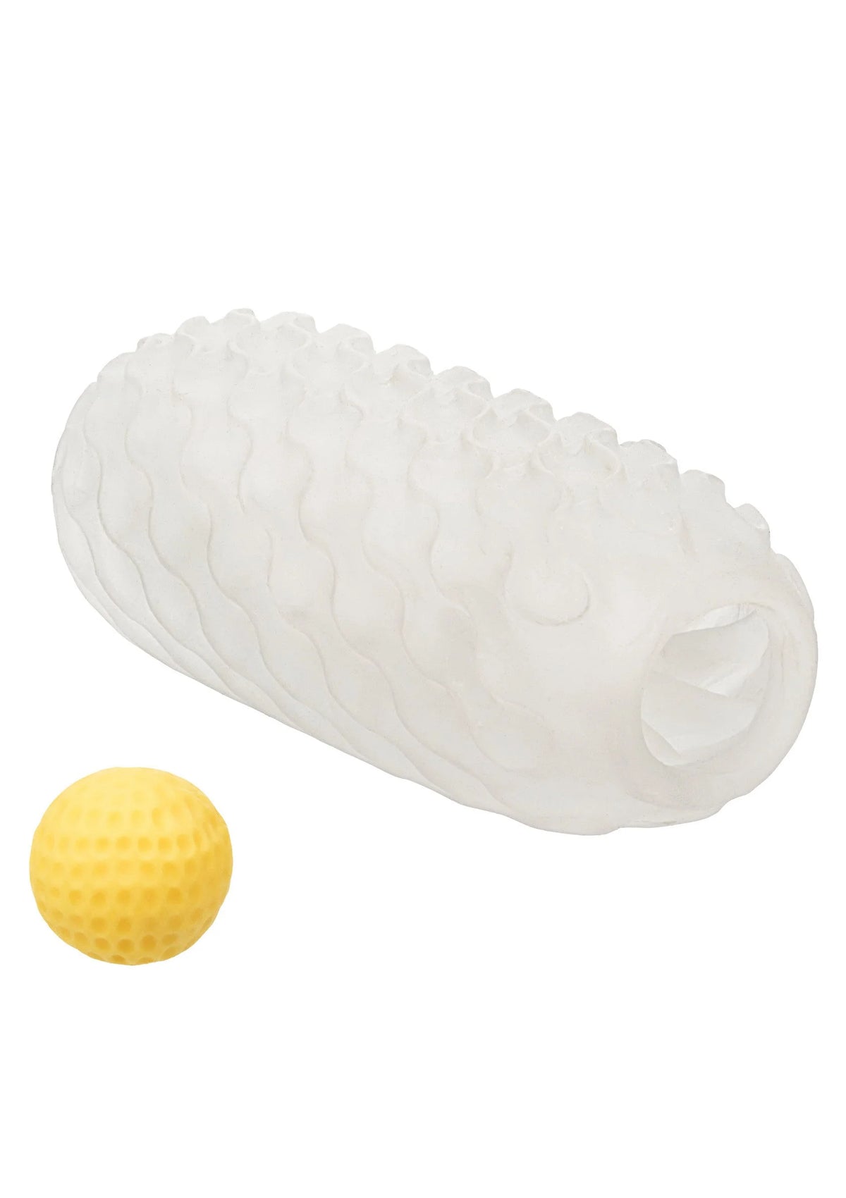 Bestel: Boundless Squishy Ball Stroker by CalExotics - bij Happytoys.nl, happytoys.be, Happytoys.ae: erotische sex webshop | liever Happy dan Easy ⭐⭐⭐⭐⭐ - Geel - 16655 - YELLOW