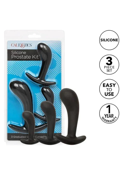 Bestel: Silicone Prostate butt plug Kit by CalExotics - buttplugs bij Happytoys.nl, happytoys.be, Happytoys.ae: erotische sex webshop | liever Happy dan Easy âââââ