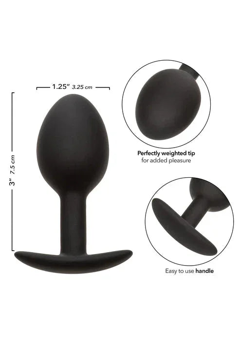 Bestel: Weighted Silicone Plug by CalExotics - bij Happytoys.nl, happytoys.be, Happytoys.ae: erotische sex webshop | liever Happy dan Easy âââââ